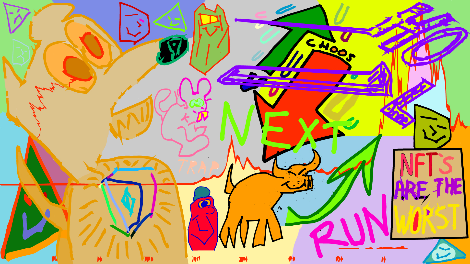 HODLing On For Dear Life NFT